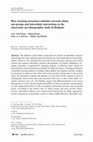 Research paper thumbnail of How tracking structures attitudes towards ethnic out-groups and interethnic interactions in the classroom: an ethnographic study in Belgium 