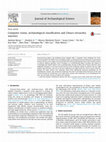 Research paper thumbnail of Computer vision, archaeological classification and China's terracotta warriors (2014)