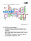 Research paper thumbnail of Introduction to Qualitative Research