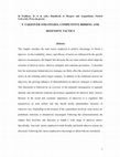 Research paper thumbnail of Takeover Strategies, Competitive Bidding and Defensive Tactics