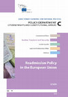 Research paper thumbnail of Jean-Pierre Cassarino (2010), Readmission Policy in the European Union. Strasbourg: European Parliament Publications Office.