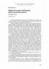 Research paper thumbnail of Recensione a M. Foucault, “Sull’origine dell’ermeneutica del Sé”, in “LoSguardo. Rivista elettronica di filosofia” n. 10/2012 (III), pp. 283-284.