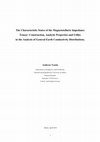 Research paper thumbnail of The Characteristic States of the Magnetotelluric Impedance Tensor: Construction, Analytic Properties and Utility in the Analysis of General Earth Conductivity Distributions.