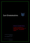 Research paper thumbnail of Les Grammaires