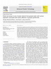 Research paper thumbnail of Power-law decay in rate of solute removal from ground water with various exponents associated with matrix diffusion in granular packed bed