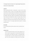 Research paper thumbnail of A Strategic-Interaction Analysis of an Urgent Appeal System and its Outcomes for Garment Workers