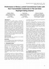 Research paper thumbnail of Performance of Binary Locked Convolutional Codes with Non-Transmittable Codewords in Flat and Slow Rayleigh-Fading Channel