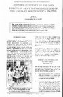 Research paper thumbnail of Historical Survey of the Non European Army Services outside the Union of South Africa (Part II)