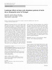 Research paper thumbnail of Landscape effects on large scale abundance patterns of turtle doves Streptopelia turtur in Portugal