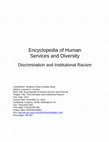 Research paper thumbnail of Discrimination and Institutional Racism