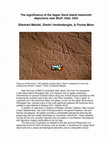 Research paper thumbnail of 2014 The Significance of the Upper Sand Island Mammoth Depictions Near Bluff, Utah, USA (with Dimitri Vandenberghe & Florias Mees)