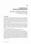 Research paper thumbnail of 9 Image Fusion for Remote Sensing Applications