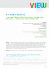 Research paper thumbnail of Tv Goes Social. Italian Broadcasting Strategies and the Challenges of Convergence