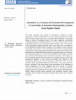 Research paper thumbnail of Sanitation as a Catalyst for Economic Development: A Case Study of Kaneshie Municipality, Greater Accra Region Ghana