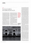 Research paper thumbnail of La crisis de la fabrica de la cultura. El caso de S.a.L.E-Docks