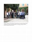 Research paper thumbnail of Seminar on “Museums and Archaeology in National Discourse,” directed by Kimberly Bowes and William Tronzo (part of the Getty Foundation’s Connecting Art Histories Initiative), American Academy in Rome, May 2014