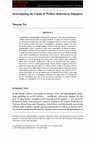 Research paper thumbnail of Teo, Youyenn. 2015. "Interrogating the Limits of Welfare Reforms in Singapore." Development and Change 46(1): 95-120.