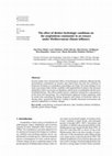 Research paper thumbnail of The effect of distinct hydrologic conditions on the zooplankton community in an estuary under Mediterranean climate influence