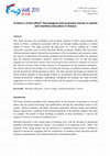 Research paper thumbnail of Is there a Crisis effect? Sociological and economic trends in marine and maritime education in Greece