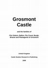 Research paper thumbnail of Grosmont castle