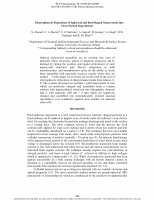 Research paper thumbnail of Electrophoretic Deposition of Spherical and Rod-Shaped Nanocrystals Into Close Packed Superlattices