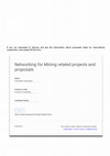 Research paper thumbnail of Horizon 2020 projects at Department of Mining, Tallinn University of Technology