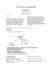 Research paper thumbnail of Mathematics of a new theory for celestial orbits