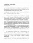 Research paper thumbnail of La relación Estado - Derechos Humanos