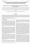 Research paper thumbnail of EFFECT OF DILUTION OF NITRIC OXIDE WITH AIR AND SUBSEQUENT ABSORPTION IN WATER USING AIRLIFT LOOP REACTOR