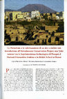 Research paper thumbnail of La protezione e la valorizzazione di un sito a rischio