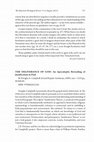 Research paper thumbnail of Review: the Deliverance of God: An Apocalyptic Rereading of Justification in Paul - RTR 71.2 (2012)