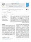 Research paper thumbnail of Characteristics of non-aqueous quaternary solvent mixture and Na-salts based supercapacitor electrolytes in a wide temperature range