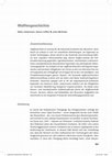 Research paper thumbnail of (Book Chapter) Waffengeschichte