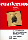 Research paper thumbnail of Rafael Diego-Fernández Sotelo, La historia de las instituciones novohispanas en el siglo XIX (Alamán, Ramírez, Orozco y Berra, Icazbalceta) en Cuadernos. Instituto de Investigaciones Jurídicas: La supervivencia del derecho español en Hispanoamérica durante la época independiente, UNAM.