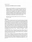 Research paper thumbnail of Transformation of the Middle East after the Arab Spring