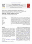 Research paper thumbnail of Hunter–gatherer responses to environmental change during the Pleistocene–Holocene transition in the southern North Sea basin: Final Palaeolithic–Final Mesolithic land use in northwest Belgium