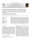 Research paper thumbnail of Measuring the relative topographic position of archaeological sites in the landscape, a case study on the Bronze Age barrows in northwest Belgium