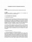 Research paper thumbnail of IDEARIO- Proyecto pedagógico didáctico para semilleros de investigación