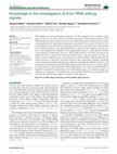 Research paper thumbnail of Knowledge in the Investigation of A-to-I RNA editing signals