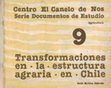 Research paper thumbnail of Transformaciones en la estructura agraria de Chile.