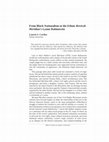 Research paper thumbnail of From Black Nationalism to the Ethnic Revival: "Meridian's" Lynne Rabinowitz