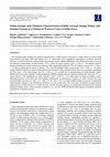 Research paper thumbnail of Stable isotopic and chemical characteristics of bulk aerosols during winter and summer season at a station in western coast of India (Goa)