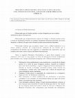 Research paper thumbnail of Princípios orientadores aplicáveis às declarações unilaterais dos Estados capazes de gerar obrigações jurídicas