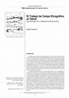 Research paper thumbnail of El trabajo de campo etnográfico en salud: una aproximación a la observación participante