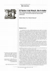 Research paper thumbnail of El autor evaluado: impacto de las publicaciones periódicas