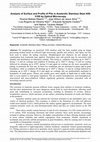 Research paper thumbnail of Analysis of Surface and Profile of Pits in Austenitic Stainless Steel AISI  310S by Optical Microscopy 