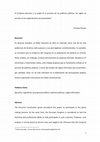 Research paper thumbnail of El Congreso peruano y su papel en el proceso de las políticas públicas: las reglas no escritas en las negociaciones presupuestales