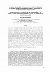 Research paper thumbnail of Analysis of Access and Use of The Internet as Evaluation Internet  Literacy of Society In North Sulawesi