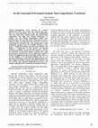 Research paper thumbnail of On the Generation of Privatized Synthetic Data Using Distance Transforms