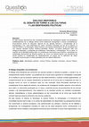 Research paper thumbnail of DIÁLOGO (IM)POSIBLE: EL DEBATE EN TORNO A LAS CULTURAS Y LAS IDENTIDADES POLÍTICAS